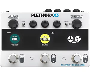 Педаль мультиэффектов TC Electronic PLETHORA X3