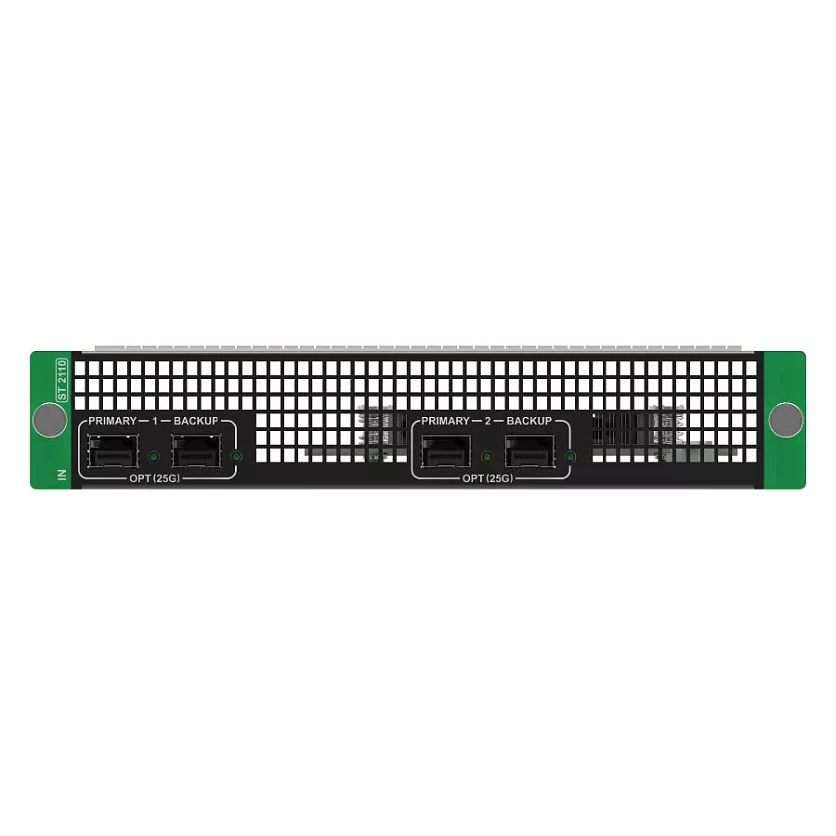 IP-карта входа Pixelhue Q8_ST2110_4X25G OPT Input cardI