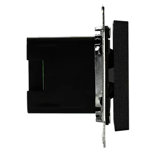 Сценарный выключатель 2-кл, модуль 55х55, dc, Черный iRidi Ddc-00-55-0205 2