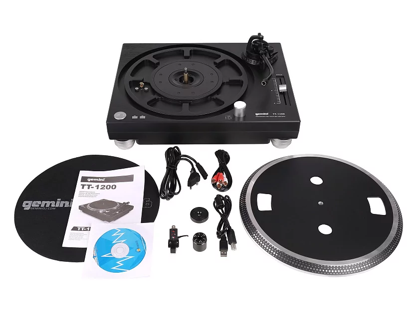 Виниловый проигрыватель Gemini TT-1200 18