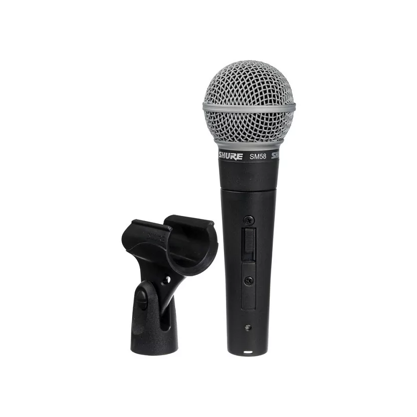 Кардиоидный динамический вокальный микрофон SHURE SM58SE