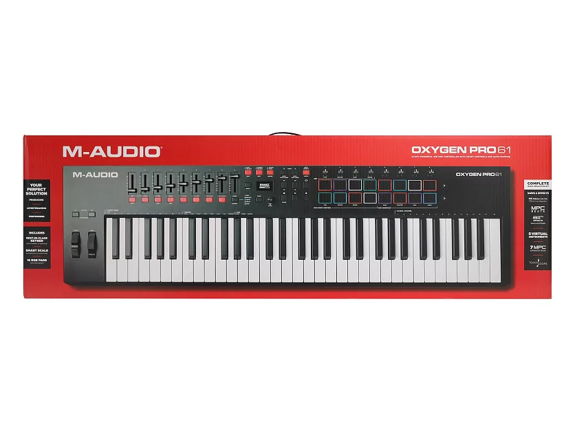 MIDI клавиатура M-audio Oxygen Pro 61 15