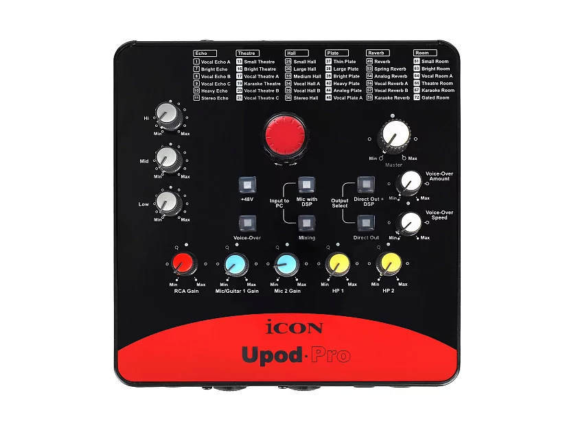 Аудиоинтерфейс USB Icon UPod Pro 11