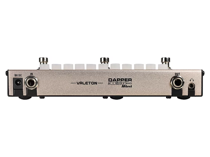 Напольная компактная гитарная педаль Dapper Acoustic Mini Valeton MES-4 9