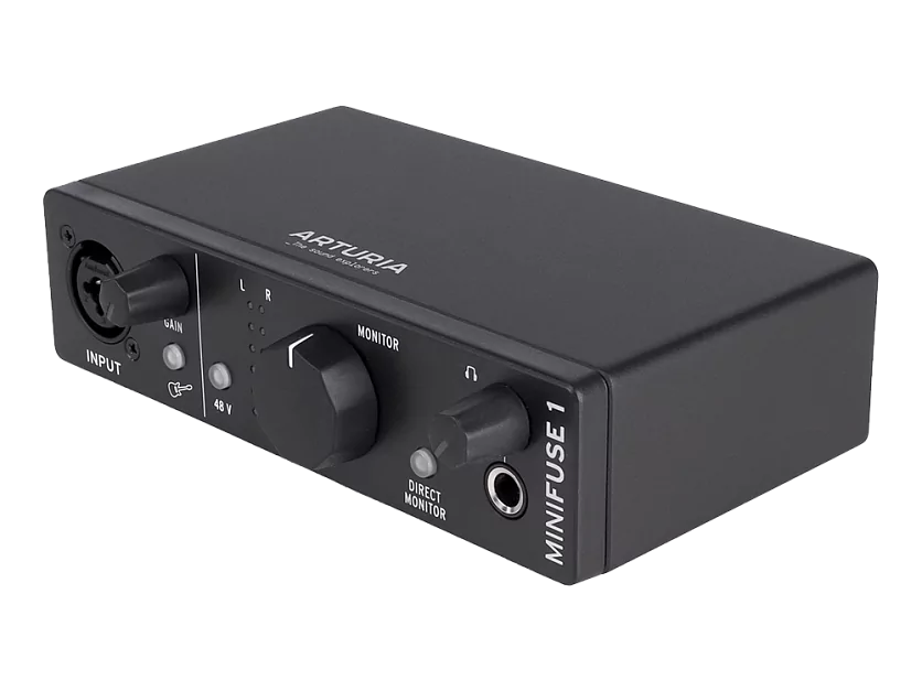 Аудиоинтерфейс USB Arturia MiniFuse 1 Black 4