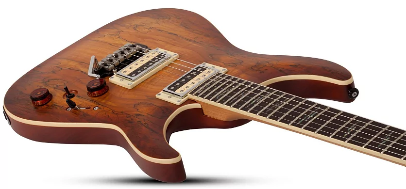 Электрогитара SCHECTER C-1 EXOTIC SPALTED MAPLE SNVB 10