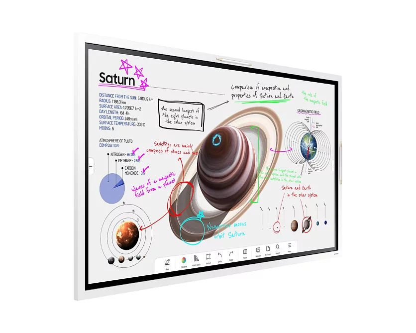 Интерактивный дисплей FLIP Samsung WM55B 3