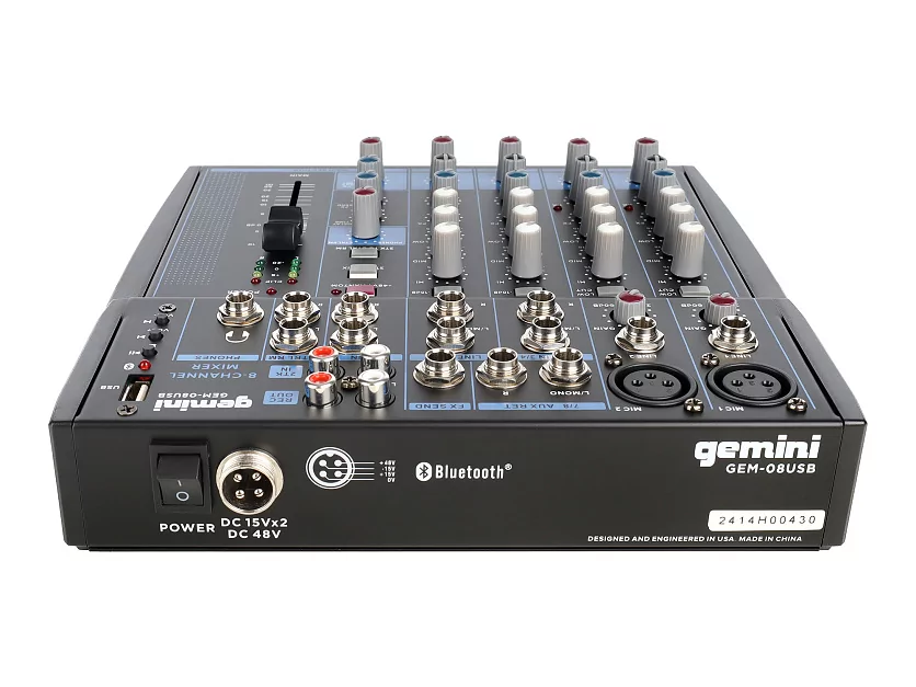 Микшер Gemini GEM-08USB 10