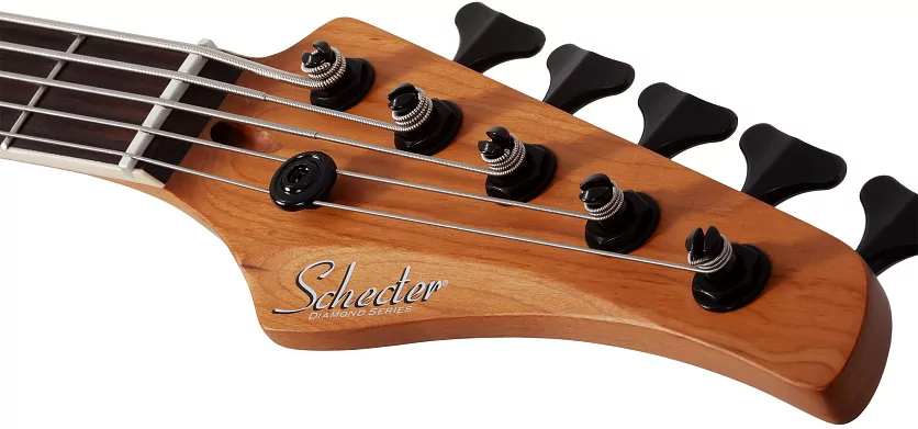 Бас-гитара SCHECTER C-5 STANDARD CHARCOAL SATIN CS 13
