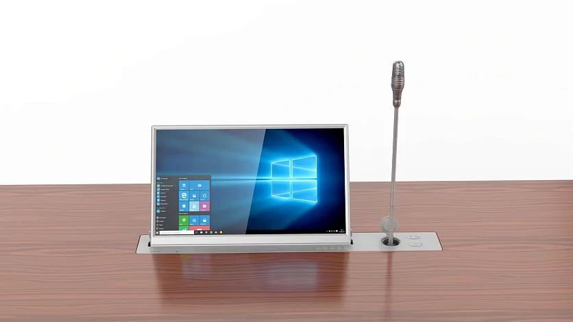 Моторизированный выдвижной монитор Wize Pro WR-15FV Touch 3