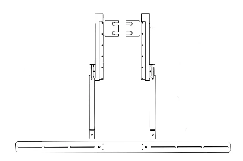 Крепление для ABC/VBC 2500 Biamp Parle PMA 2000-DM