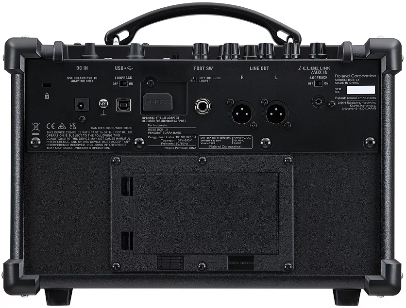 Компактный басовый комбоусилитель BOSS DCB-LX 3