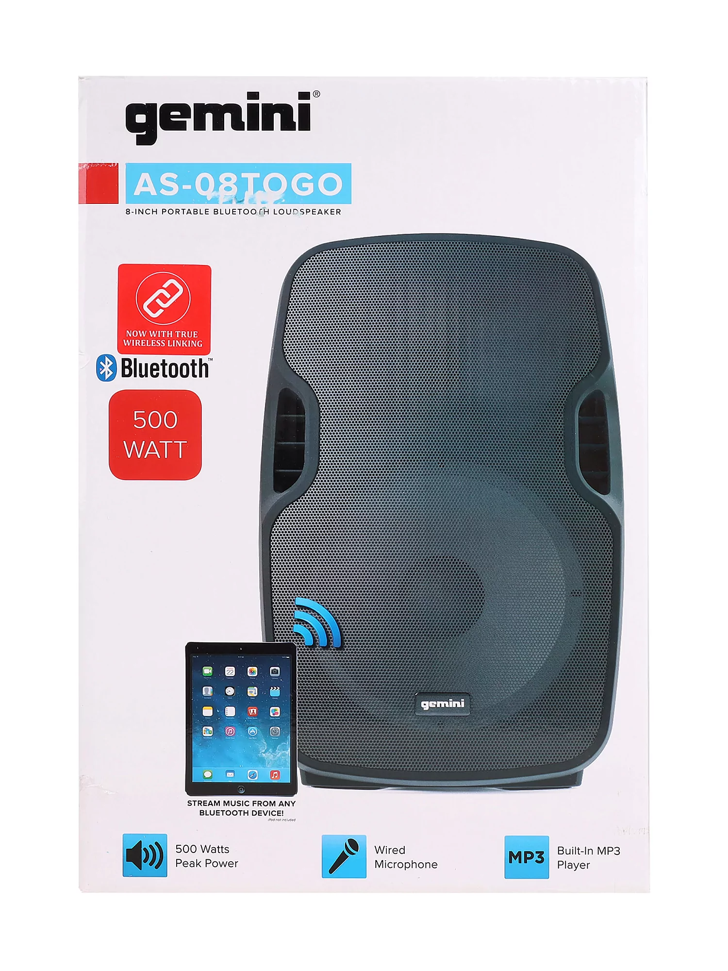 Акустическая система Gemini AS-08TOGO 18