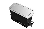 Прямоугольный металлический корпус Wize Pro WRTS-M-6CBOX-S 4