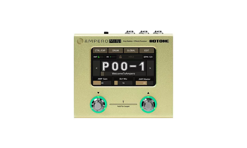 Процессор эффектов Hotone Ampero Mini (Mustard)