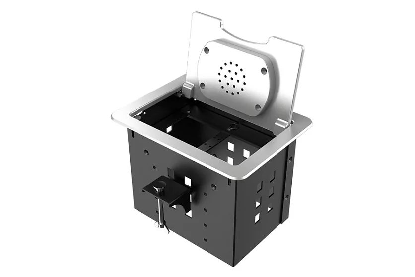 Прямоугольный металлический корпус Wize Pro WRTS-06BOXQI-S