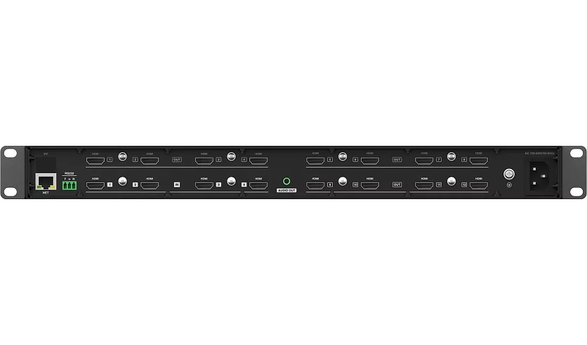 Контроллер видеостены 1U Digibird DB-VWC2-ROC-4H12H 4