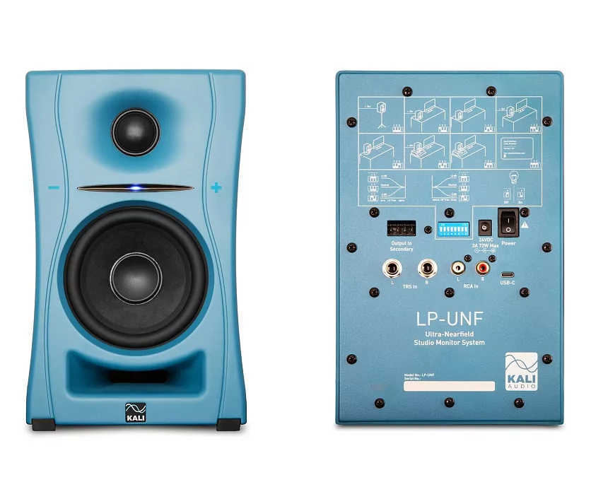 Акустическая система (студийный монитор) Kali Audio LP-UNF Blue 3