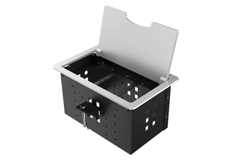 Прямоугольный металлический корпус Wize Pro WRTS-12BOX-S