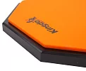 Пэд для занятий 12" KINGDO DRUM PAD SILICAGEL ORANGE 3
