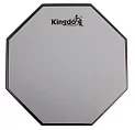 Пэд для занятий 12" KINGDO DRUM PAD SILICAGEL GREY