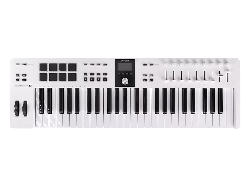 MIDI клавиатура Arturia KeyLab Essential 49 mk3 White
