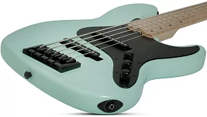 Бас-гитара SCHECTER J-5 SEA FOAM GREEN w/MAPLE 3