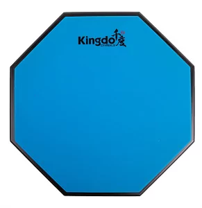 Пэд для занятий 12" KINGDO DRUM PAD SILICAGEL BLUE