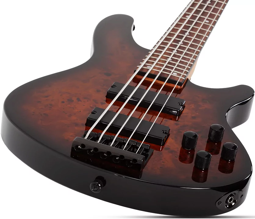 Бас-гитара SCHECTER C-5 STANDARD TOBACCO BURL TB 3