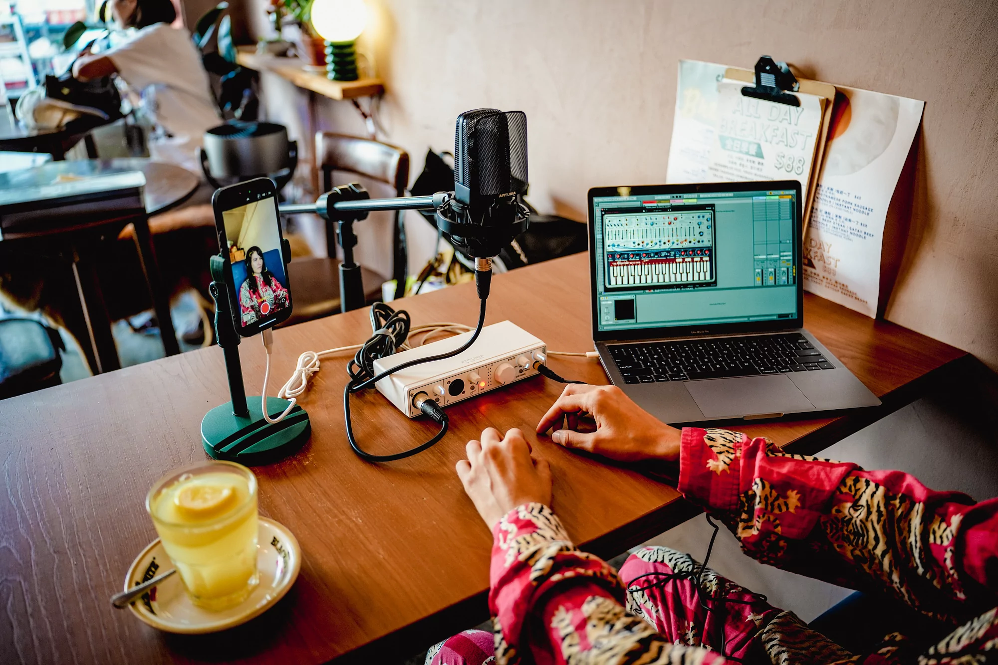 Аудиоинтерфейс USB Arturia MiniFuse 2 White OTG 10