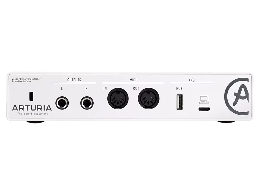 Аудиоинтерфейс USB Arturia MiniFuse 2 White 5