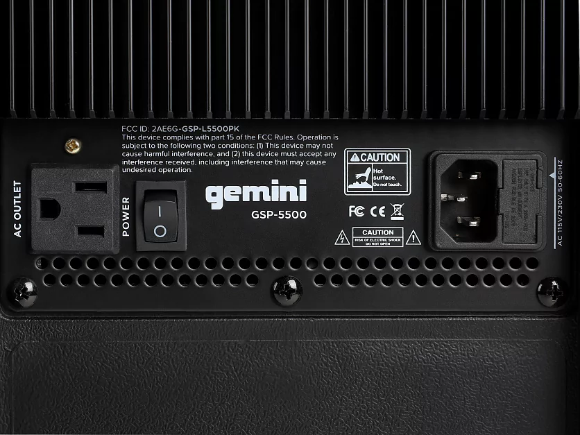Акустическая система Gemini GSP-5500 17
