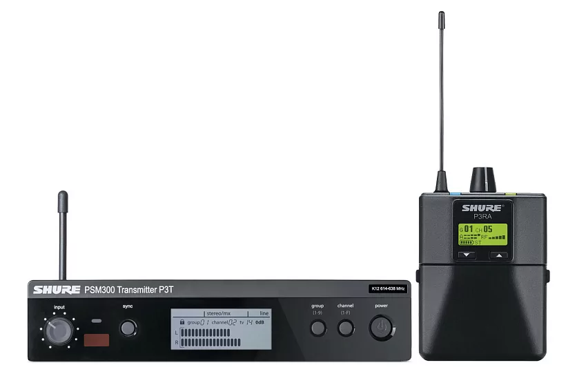 Беспроводная система персонального мониторинга PSM300 SHURE P3TERA-K3E
