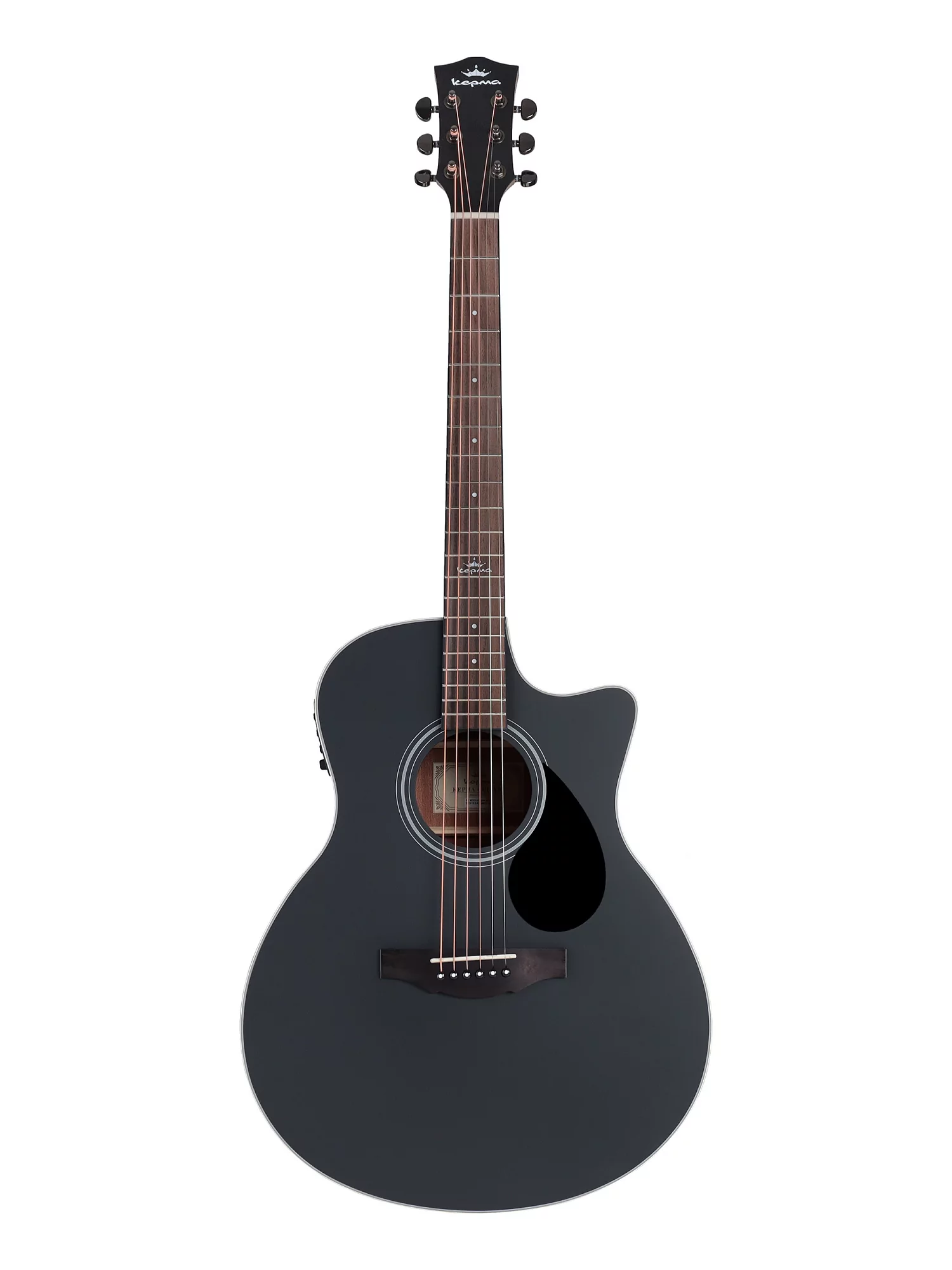 Электроакустическая гитара Kepma D1CEPRO-K1-BKM 2