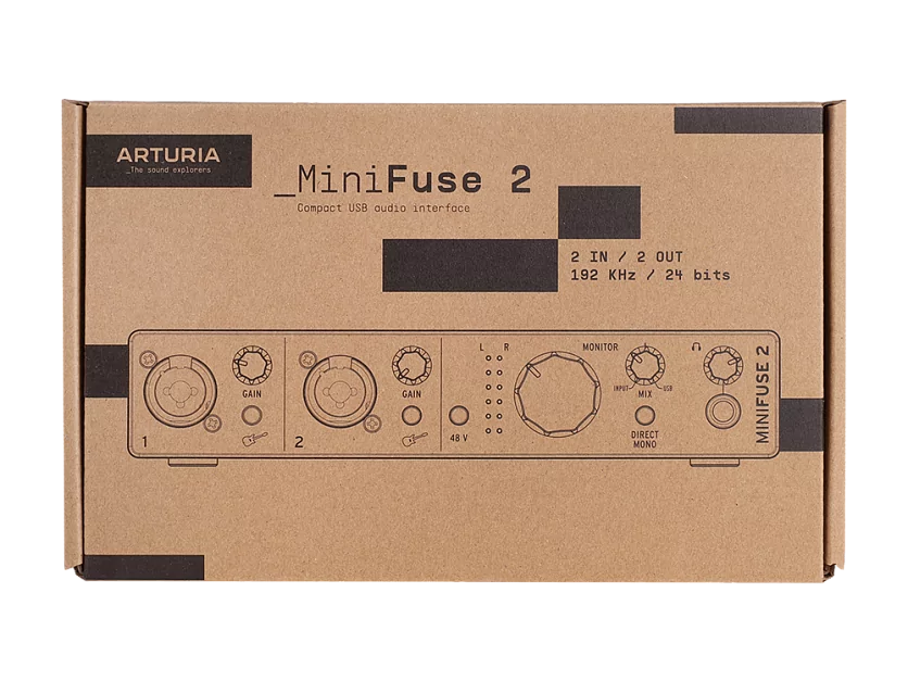 Аудиоинтерфейс USB Arturia MiniFuse 2 White 15