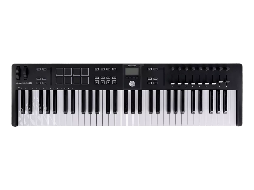 MIDI клавиатура Arturia KeyLab Essential 61 mk3 Black