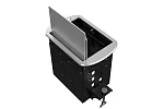 Прямоугольный металлический корпус Wize Pro WRTS-M-4CBOX-S 6