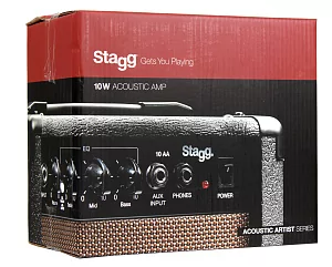 Комбо для электроакустической гитары STAGG 10 AA 6