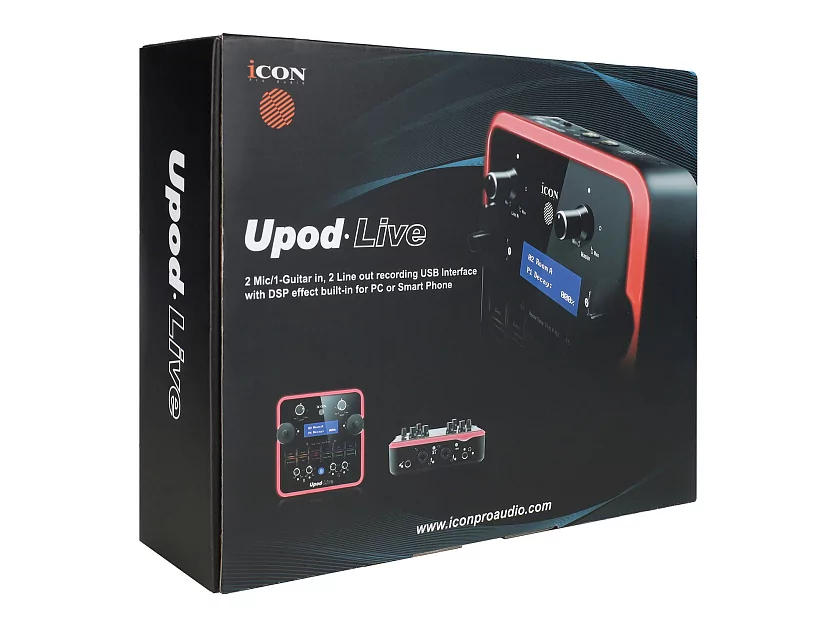 Аудиоинтерфейс USB Icon UPod Live 19