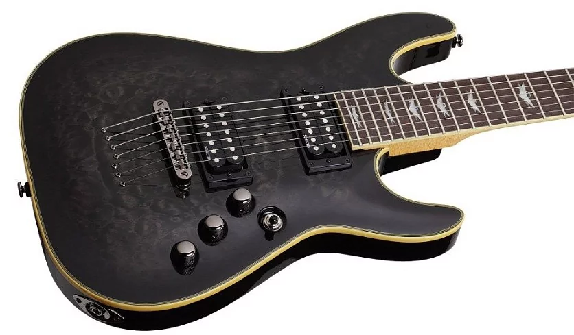 Электрогитара SCHECTER OMEN EXTREME-7 STBLK 2