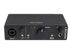 Аудиоинтерфейс USB Arturia MiniFuse 1 Black