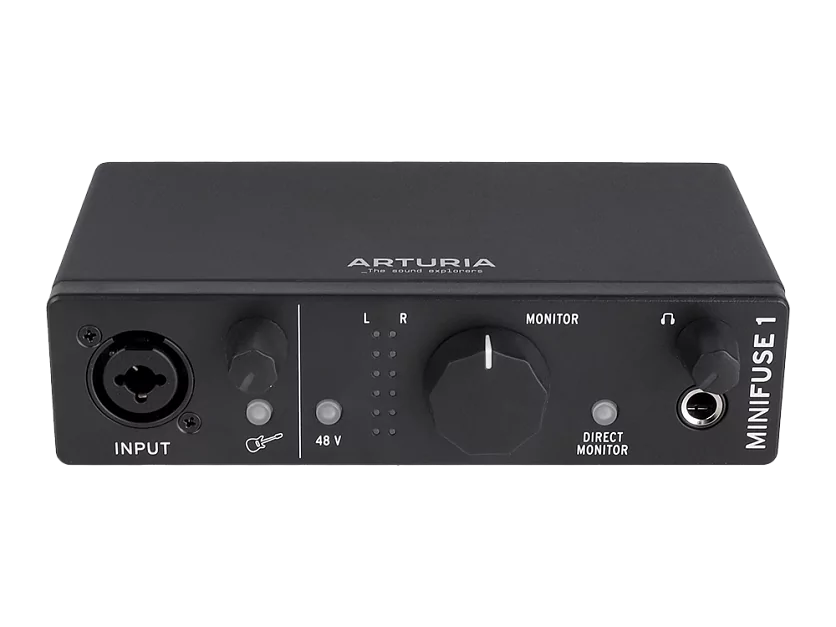 Аудиоинтерфейс USB Arturia MiniFuse 1 Black