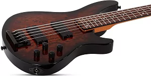 Бас-гитара SCHECTER C-5 STANDARD TOBACCO BURL TB 4