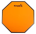 Пэд для занятий 12" KINGDO DRUM PAD SILICAGEL ORANGE