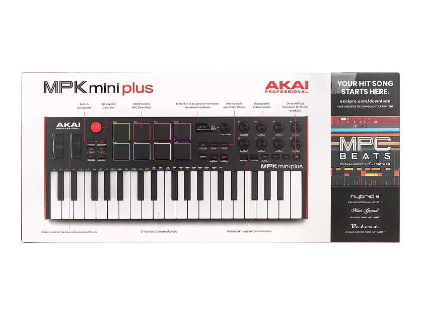 MIDI клавиатура AKAI MPK Mini Plus 17