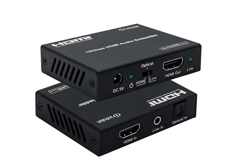 Эмбеддер HDMI 4K60 Infobit iTrans AE01 2