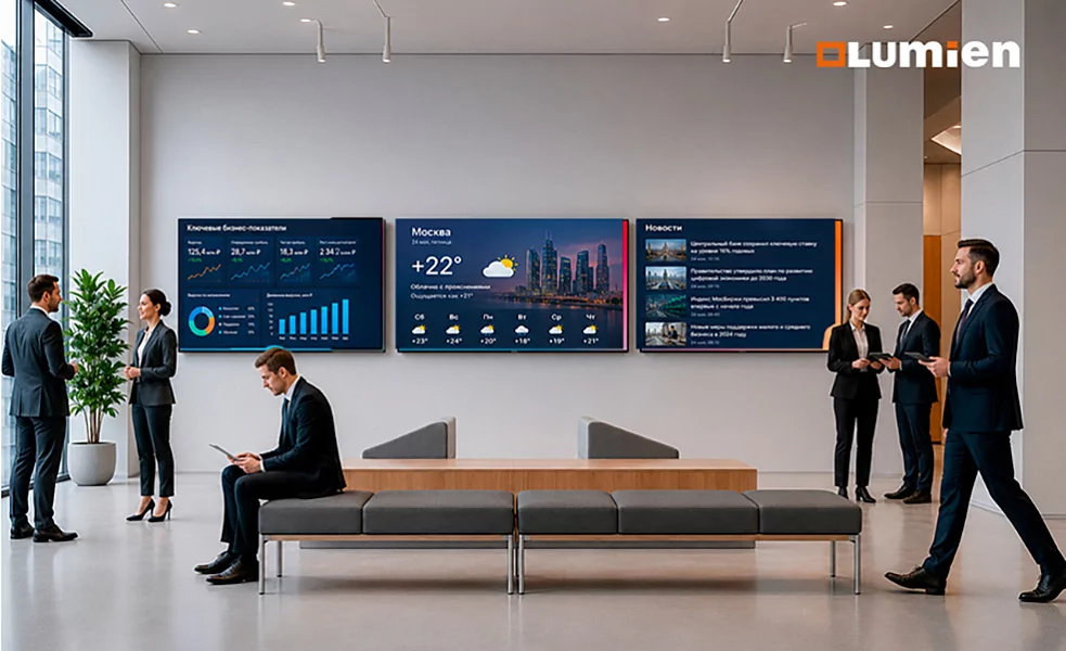 Экосистема Digital Signage от LUMIEN: всё и без подписок