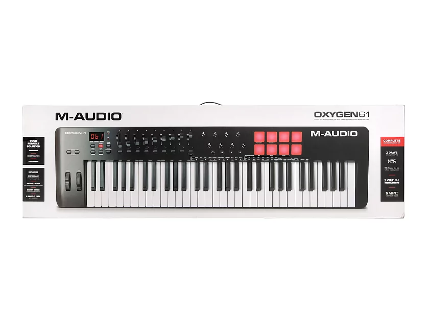 MIDI клавиатура M-audio Oxygen 61 MKV 16