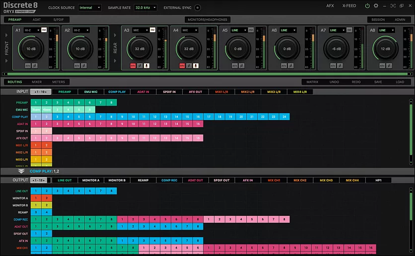 Аудиоинтерфейс Antelope Audio Discrete 8 Oryx 6