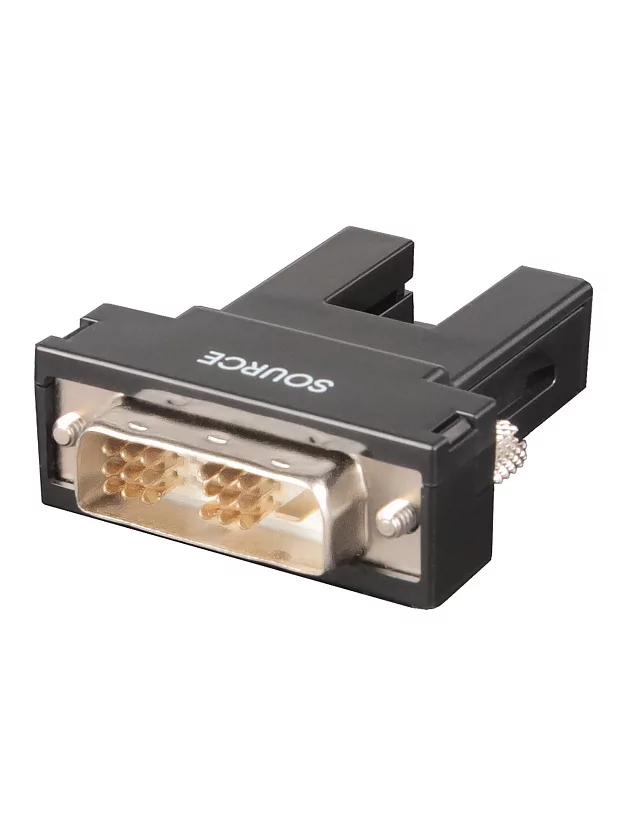 Отсоединяемый модуль, передатчик DVI (M) - HDMI-D (F) Wize WDV10-TB